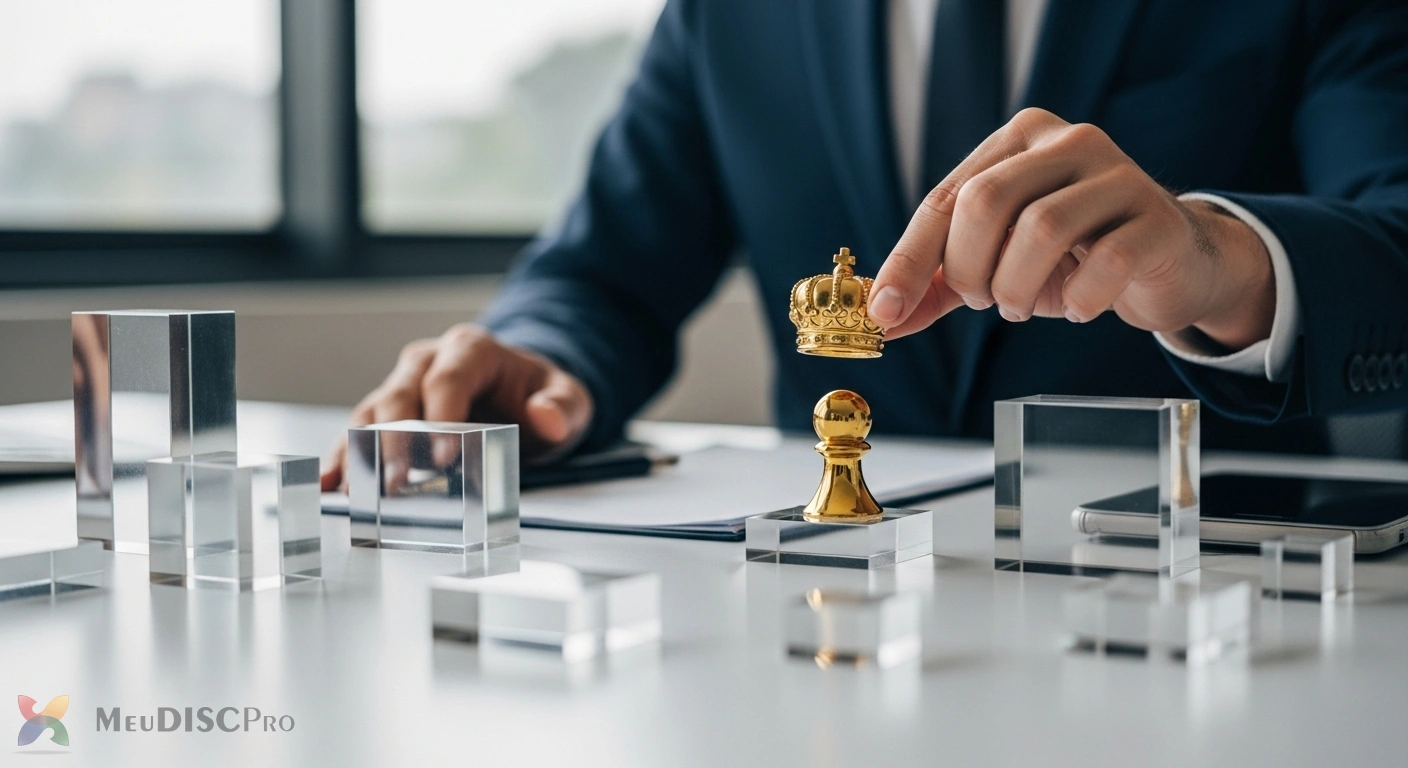 Imagem de destaque para DISC e Planos de Sucessão: Mapeando a Próxima Geração de Líderes na Sua Empresa