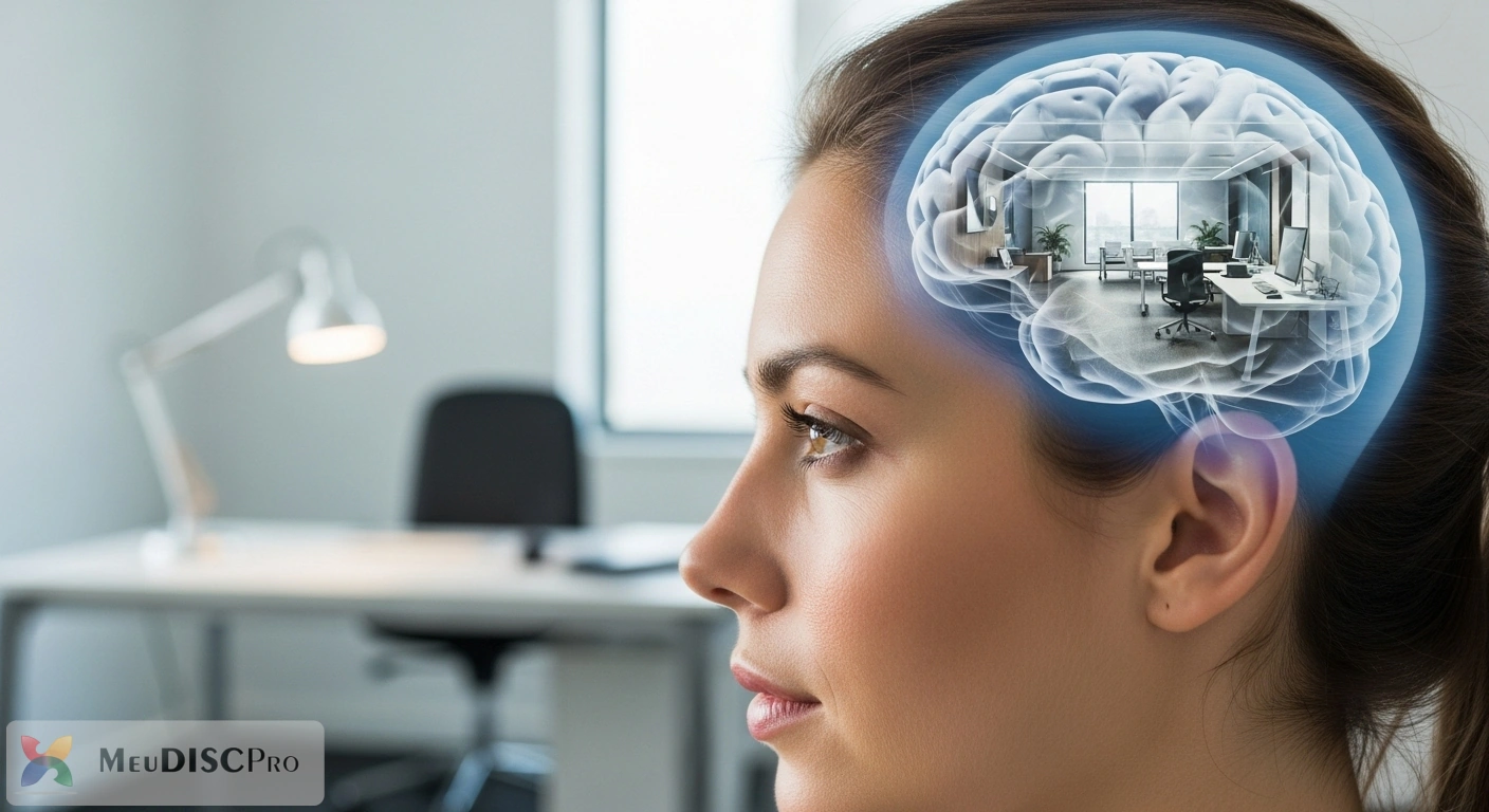 Imagem de destaque para Saúde Mental no Trabalho: Como o Autoconhecimento do DISC Pode Prevenir o Burnout